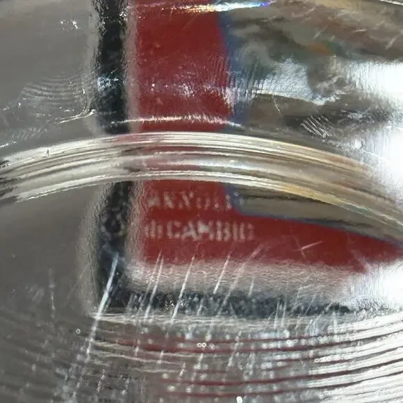 Fabio Frontini for Arnolfo di Cambio Glass Ashtray Azteca Collection GM - 70's